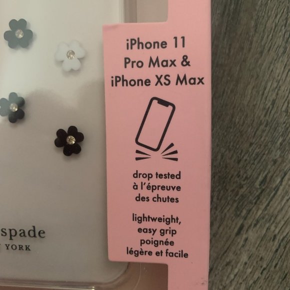 NWT KATE SPADE NEW YORK SCATTERED FLOWERS IPHONE 11 PRO MAX & IPHONE XS MAX CASE - Picture 6 of 6